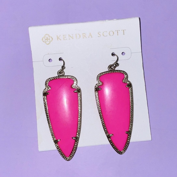 COPY - Neon Pink Skylar Earrings - Picture 1 of 1